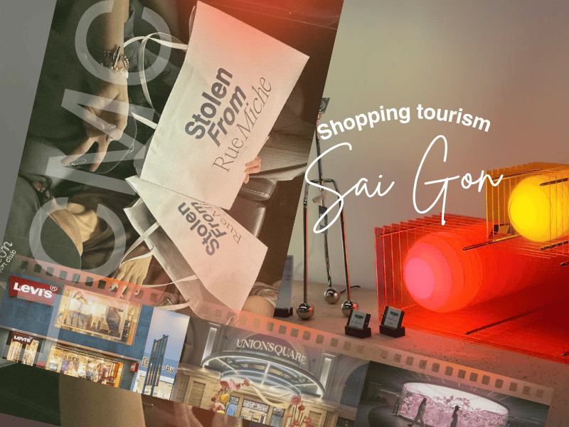 胡志明市的購物街，滿足所有購物愛好者